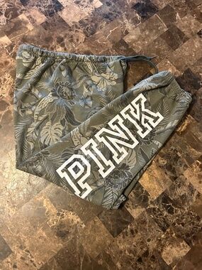 Victoria’s Secret PINK Floral Joggers